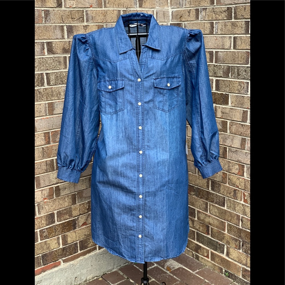 PRICE DROP⬇️ Chambray Dress NWT